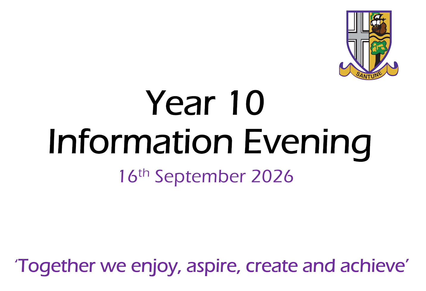 Year 10 Information Evening 2026